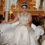 La mariage marocain la mariée