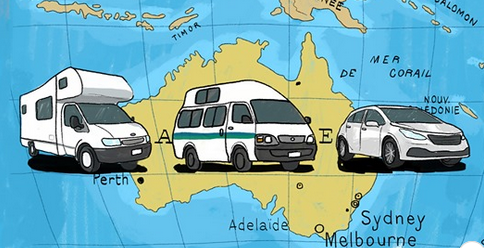 louer un camping car en Australie