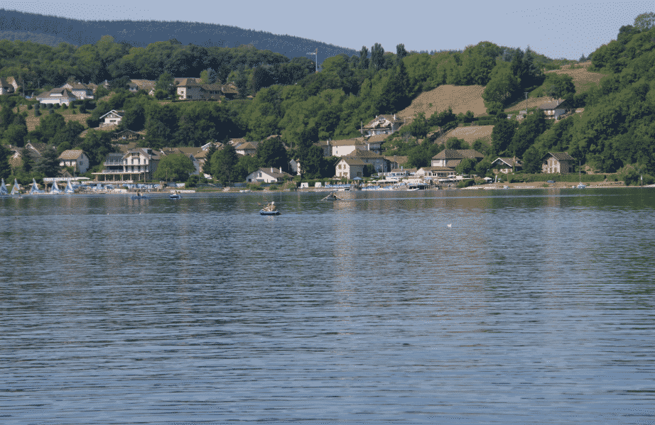 Lac de Paladru.Isère