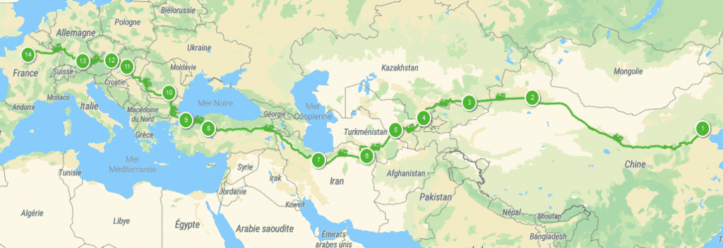 Les trains autour du monde : l'Asie Paris Pékin via Istanbul