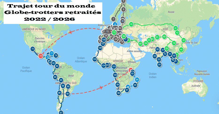 tour du monde 2026