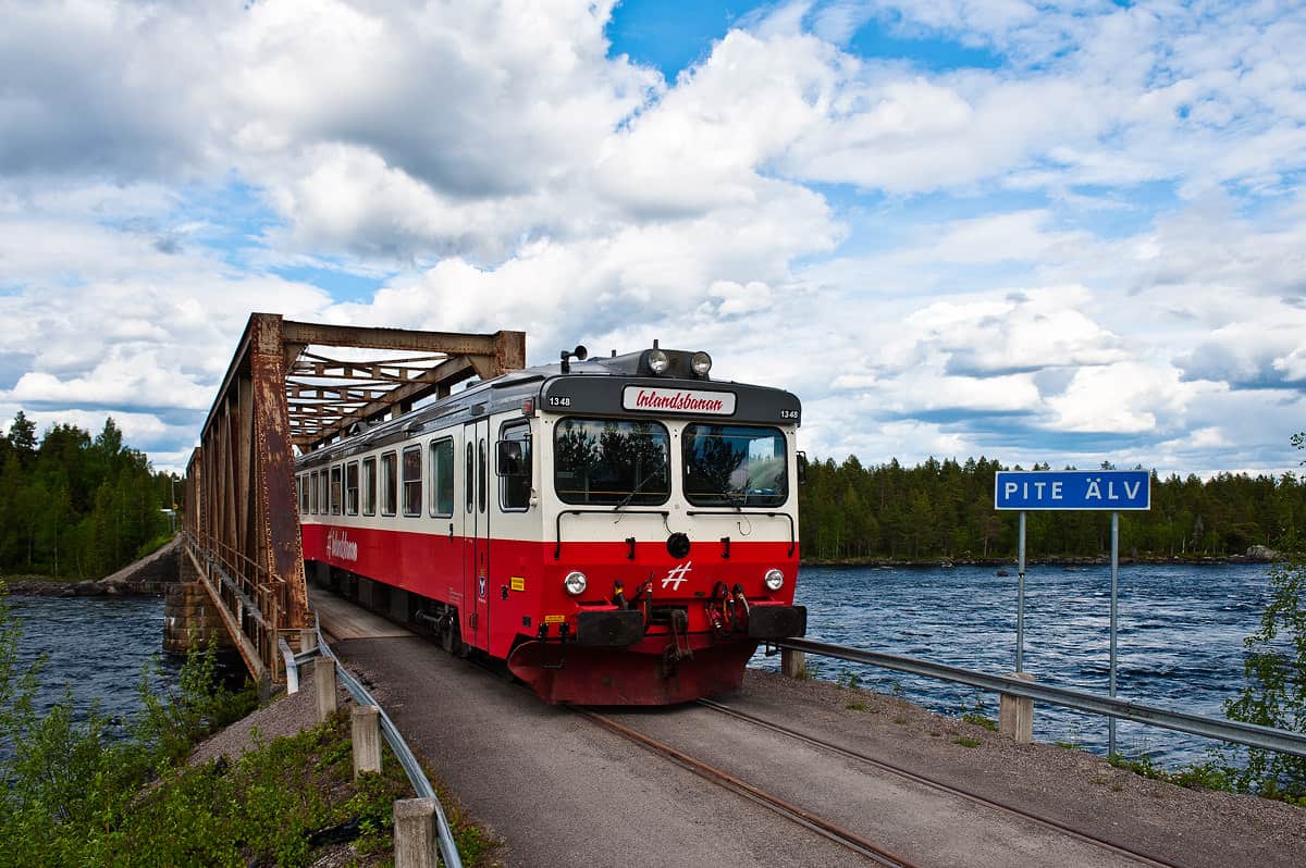 Train en Suéde