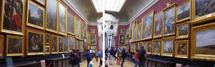 Le domaine de Chantilly et son histoire la galerie des peintures