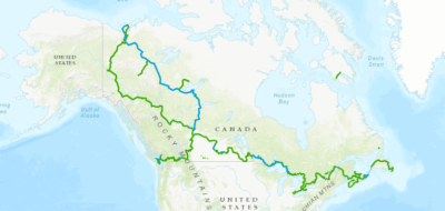 les plus grands itinéraires de marche ou cyclables au monde La trans Canadienne