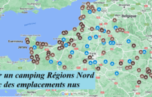 Trouver un camping Régions Nord avec des emplacements nus