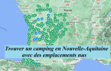 Trouver un camping en Nouvelle-Aquitaine avec des emplacements nus
