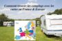 La Carte de comment trouver un camping ouvert toute l'année en France