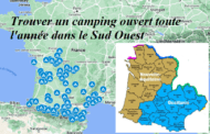 Trouver un camping ouvert toute l'année dans le Sud Ouest