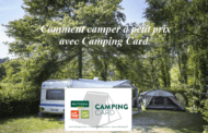 Comment camper à petit prix avec Camping Card