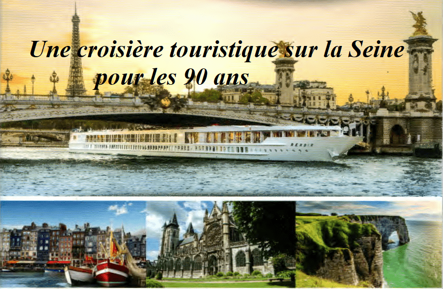 Une croisière touristique sur la Seine pour les 90 ans