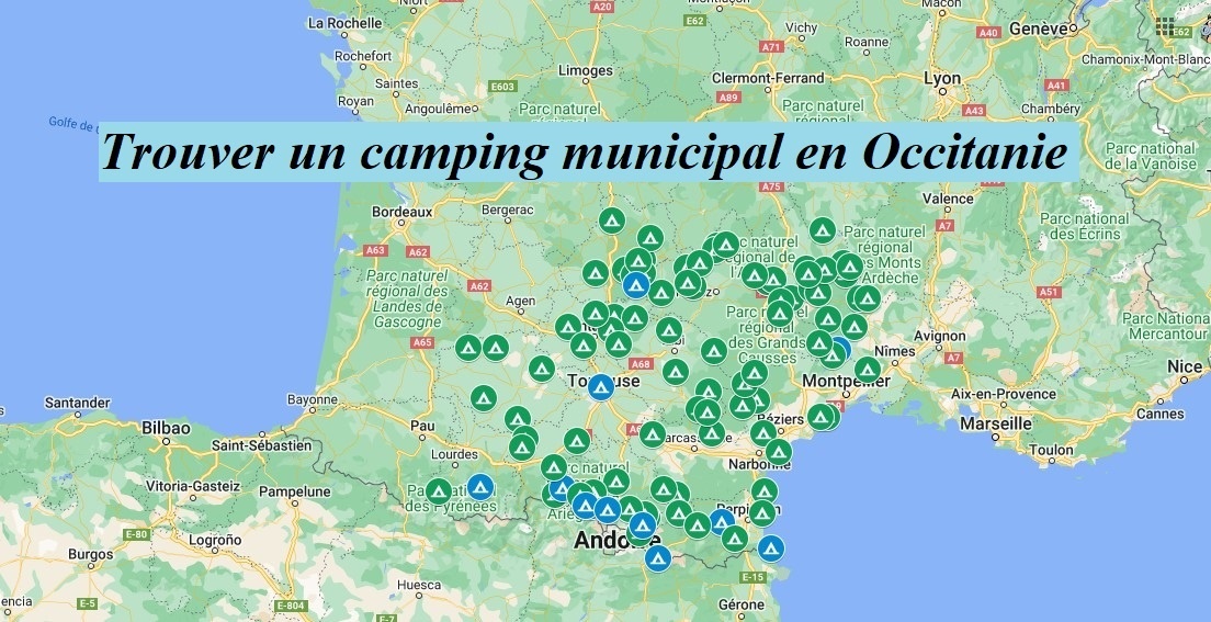 Trouver un camping municipal en Occitanie