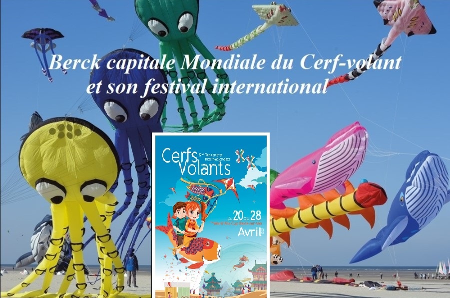 Berck capitale mondiale du cerf-volant festival international 2024